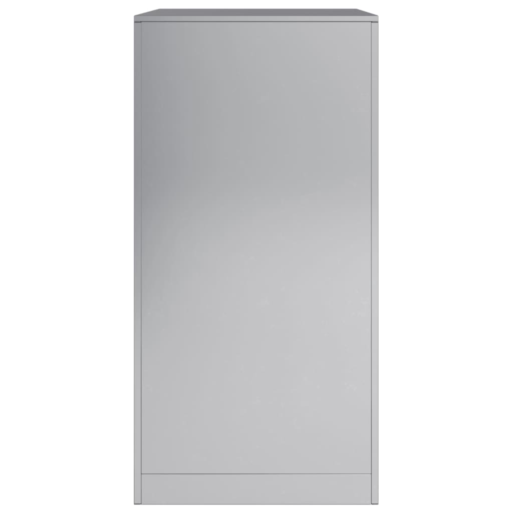 Vedstativ 60X40X80 Cm Galvanisert Stål