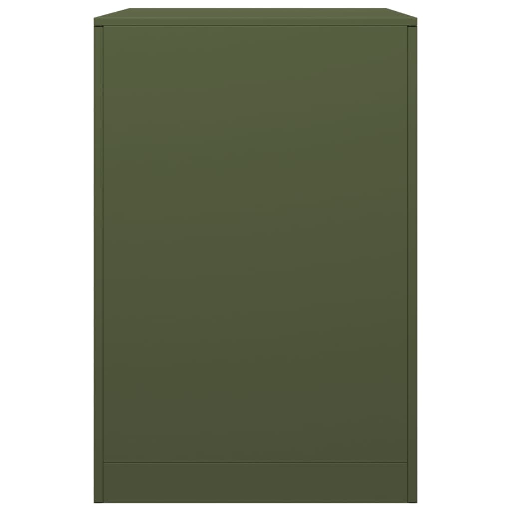 Vedstativ Grønn 60X40X60 Cm Stål