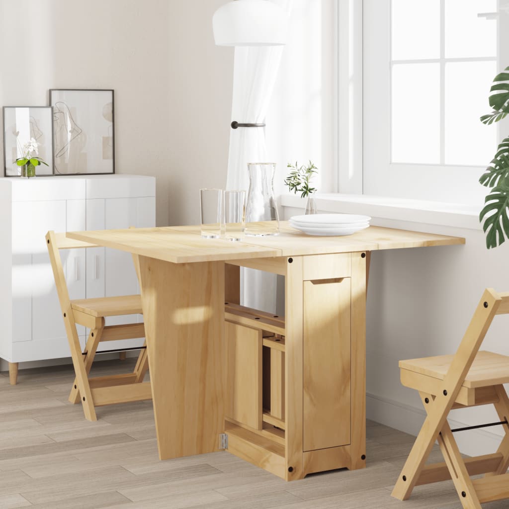 Sommerfugl Spisebord Sammenleggbart Corona Voksbrun Heltre Furu