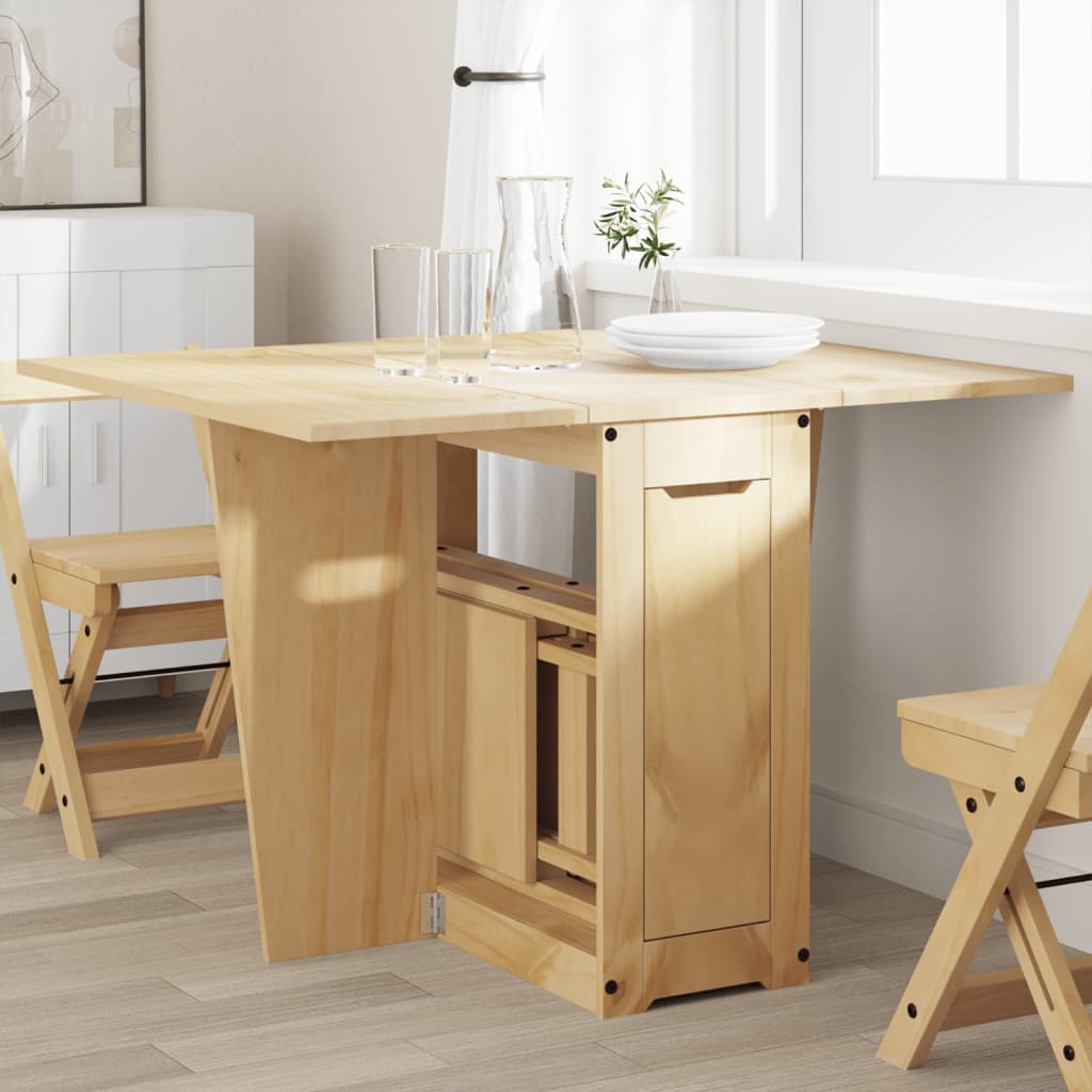 Sommerfugl Spisebord Sammenleggbart Corona Voksbrun Heltre Furu