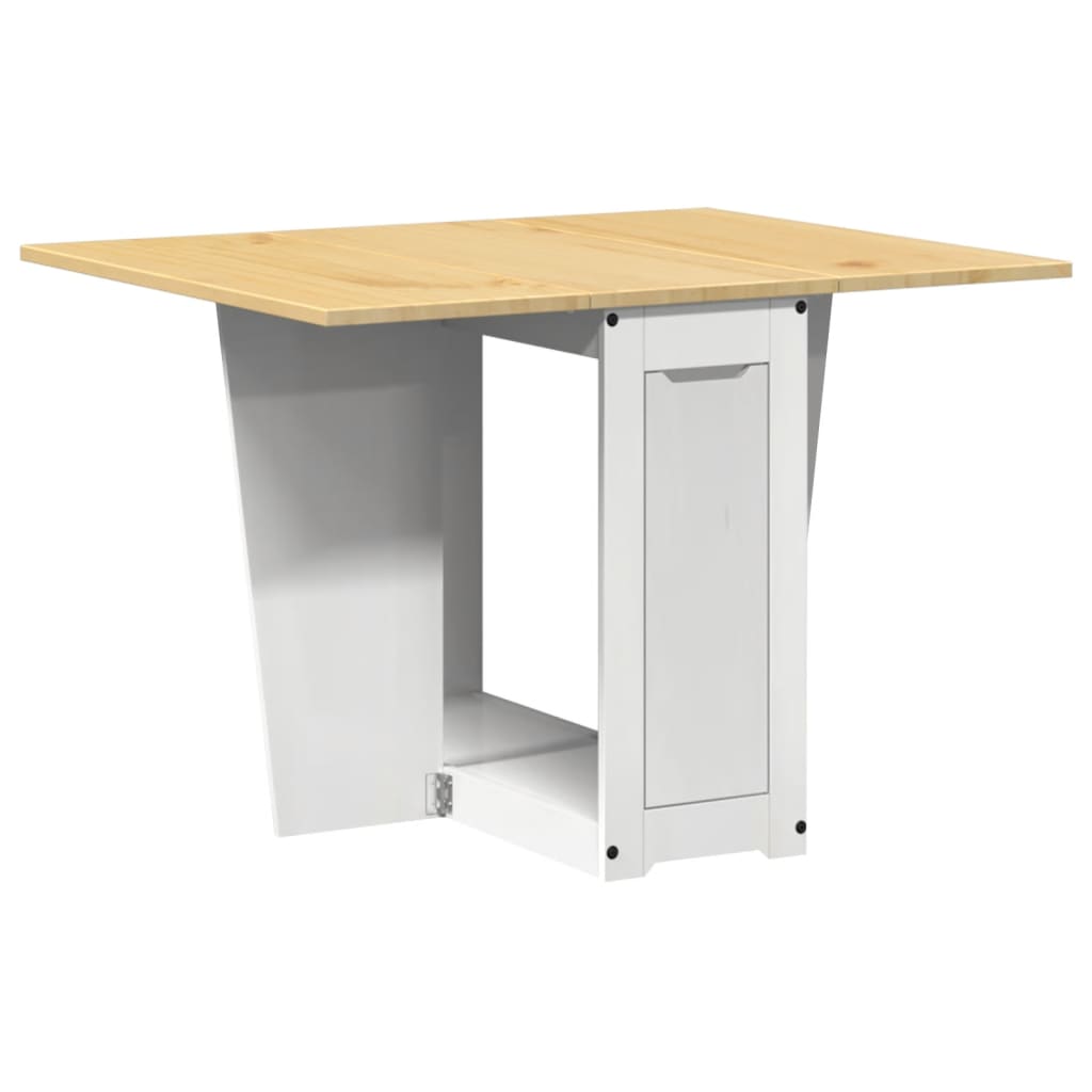 Sommerfugl Spisebord Sammenleggbart Corona Hvit Heltre Furu