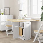 Sommerfugl Spisebord Sammenleggbart Corona Hvit Heltre Furu