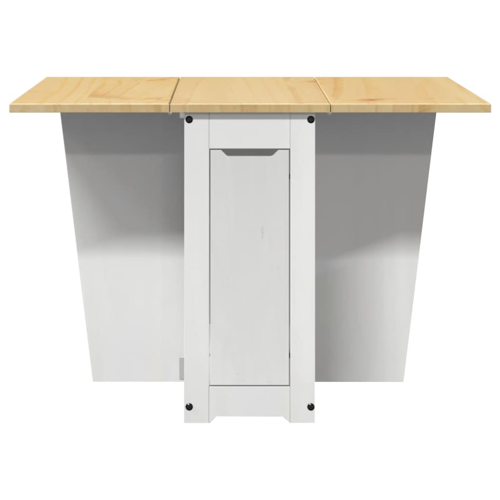 Sommerfugl Spisebord Sammenleggbart Corona Hvit Heltre Furu