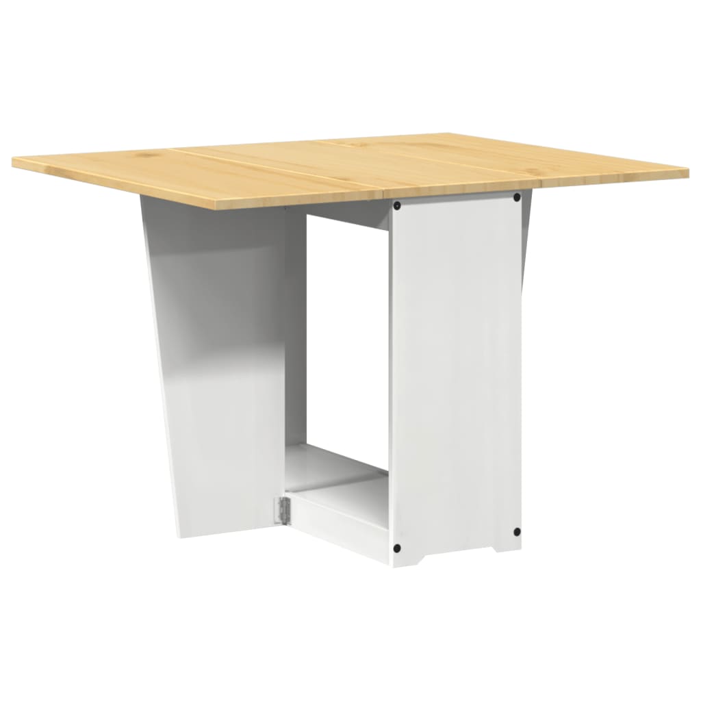 Sommerfugl Spisebord Sammenleggbart Corona Hvit Heltre Furu