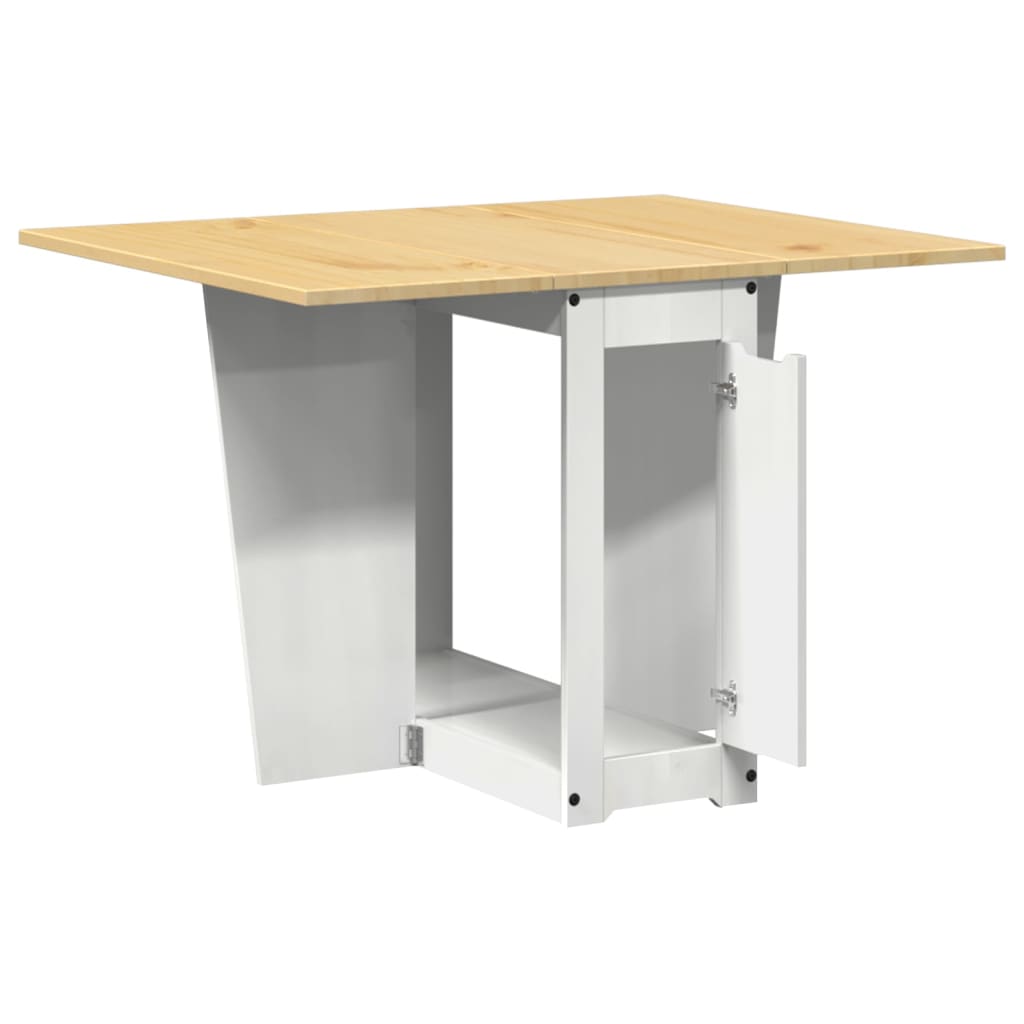 Sommerfugl Spisebord Sammenleggbart Corona Hvit Heltre Furu