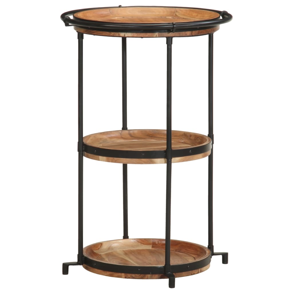Sidebord Ø55X83 Cm Heltre Akasie