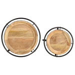 Sidebordsett 2 Deler Heltre Mango