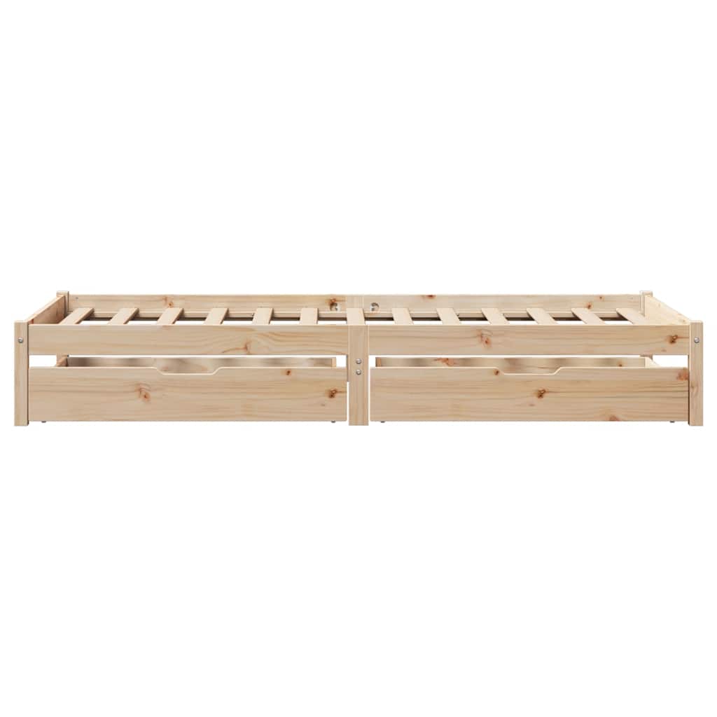 Sengeramme Uten Madrass 90X200 Cm Heltre Furu