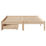 Sengeramme Uten Madrass 140X200 Cm Heltre Furu