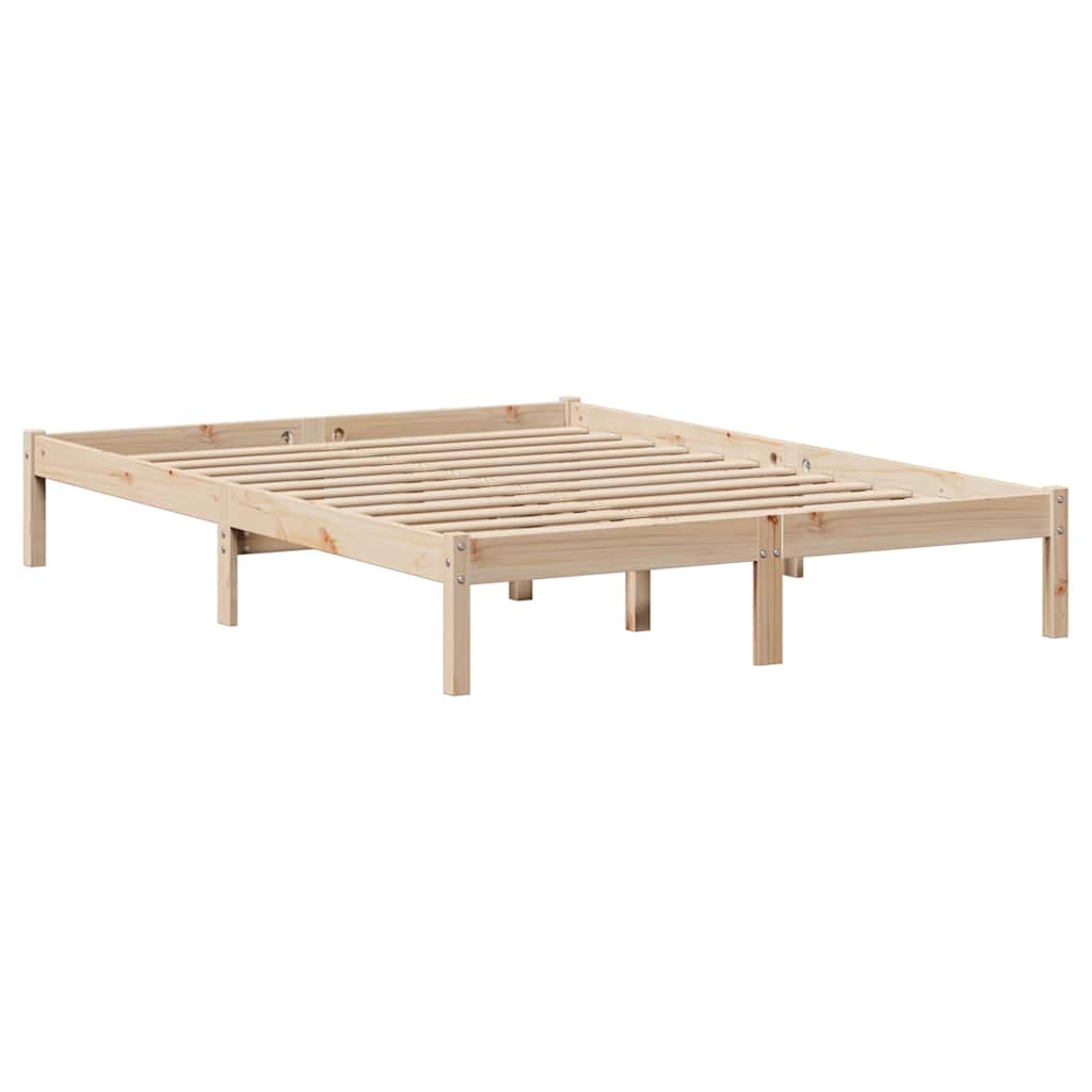 Sengeramme Uten Madrass 140X200 Cm Heltre Furu