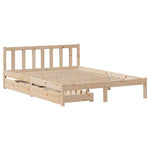 Sengeramme Uten Madrass 140X190 Cm Heltre Furu