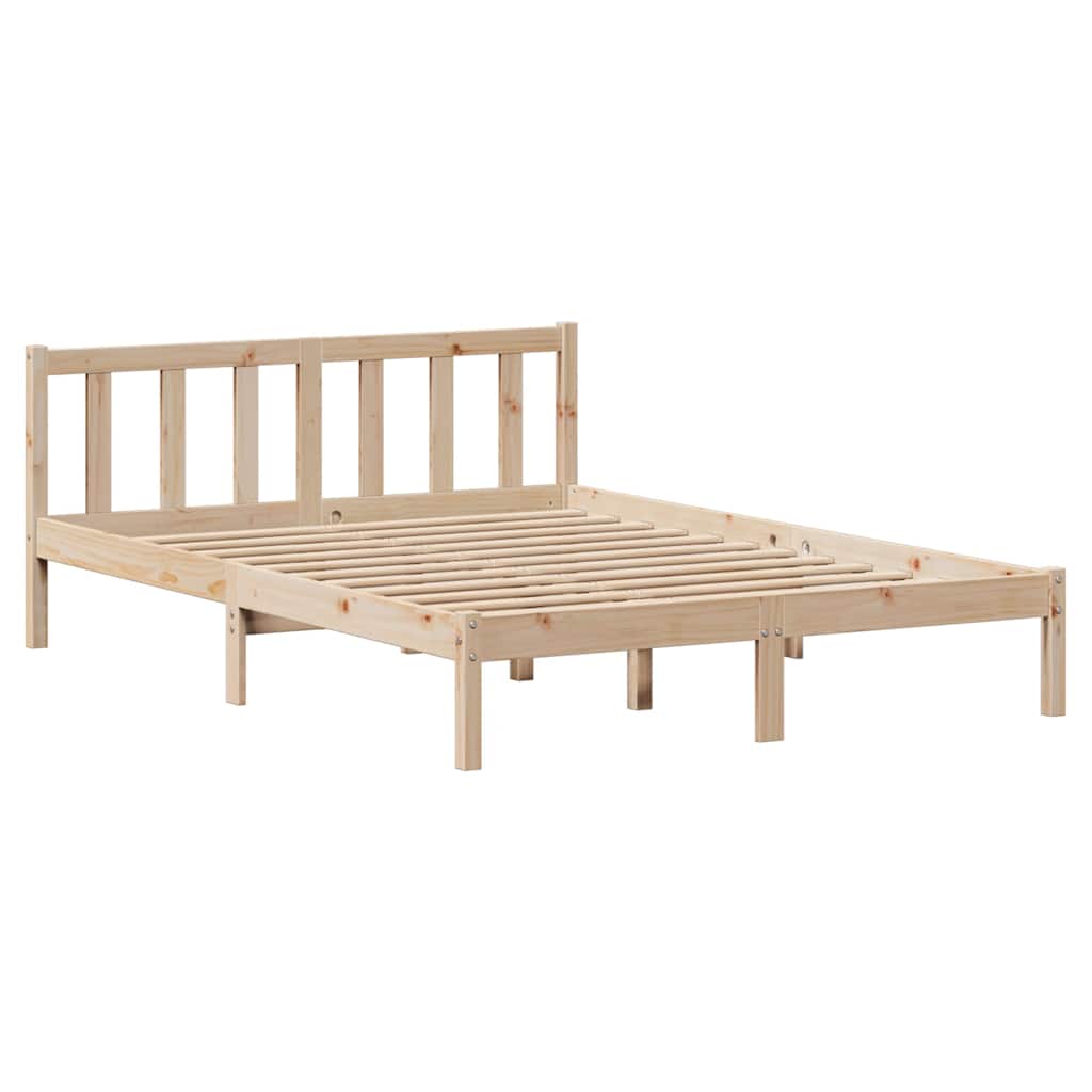 Sengeramme Uten Madrass 140X190 Cm Heltre Furu