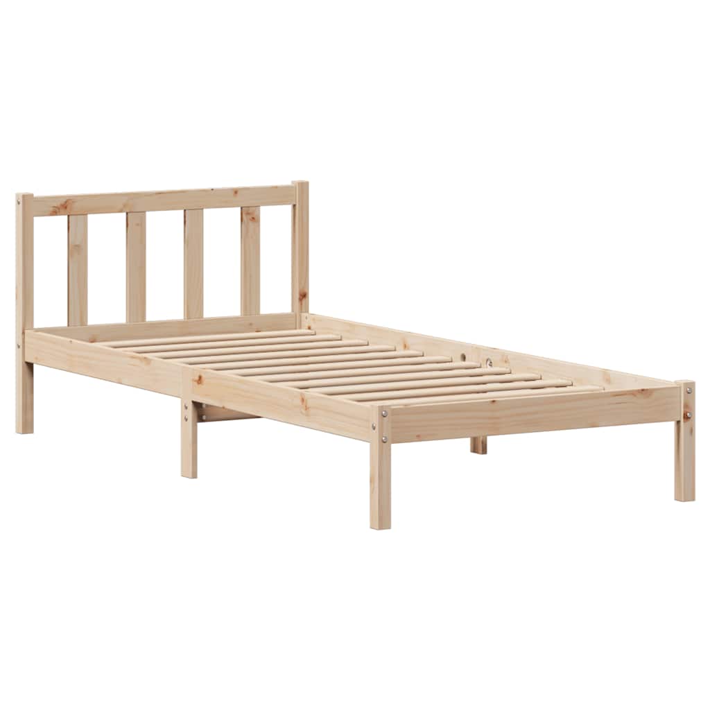 Sengeramme Uten Madrass 90X200 Cm Heltre Furu