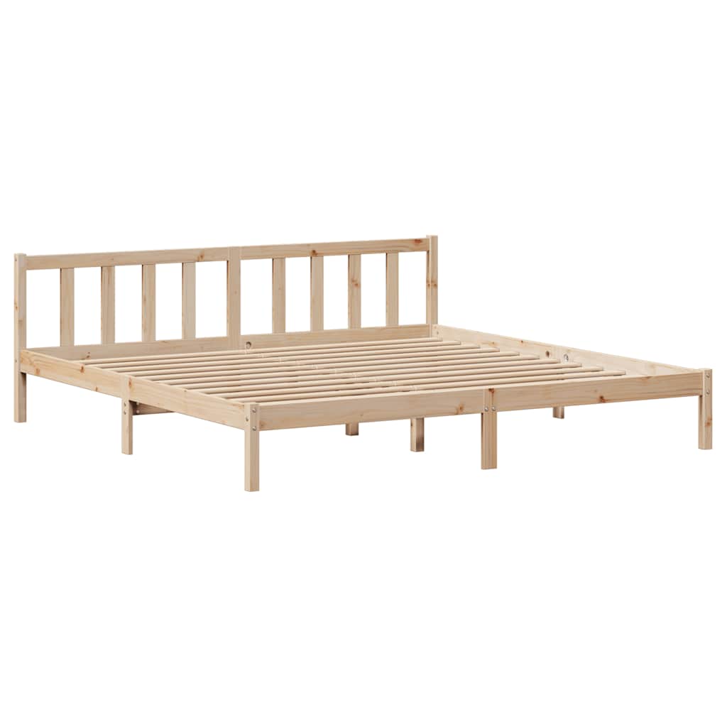 Sengeramme Uten Madrass 180X200 Cm Heltre Furu