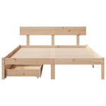 Sengeramme Uten Madrass 160X200 Cm Heltre Furu
