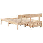 Sengeramme Uten Madrass 160X200 Cm Heltre Furu