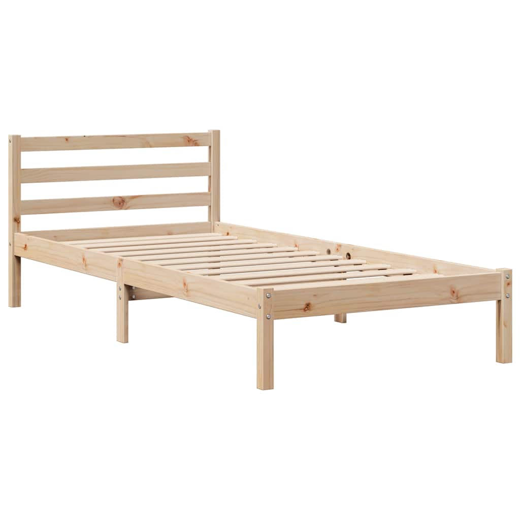 Sengeramme Uten Madrass 90X200 Cm Heltre Furu