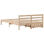 Sengeramme Uten Madrass 140X200 Cm Heltre Furu