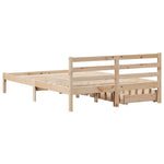 Sengeramme Uten Madrass 160X200 Cm Heltre Furu