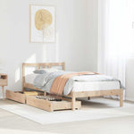 Sengeramme Uten Madrass 90X190 Cm Heltre Furu