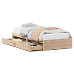 Sengeramme Uten Madrass 75X190 Cm Heltre Furu