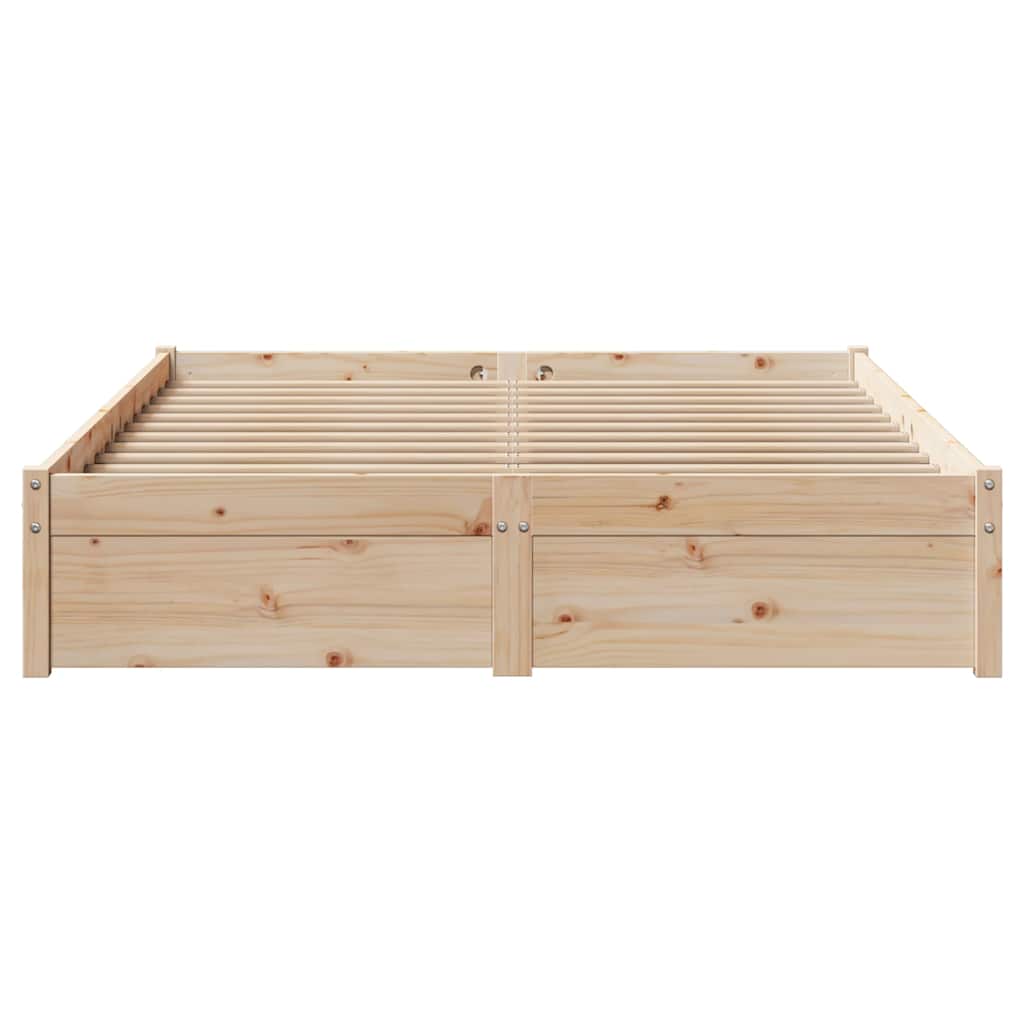 Sengeramme Uten Madrass 140X190 Cm Heltre Furu