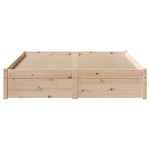 Sengeramme Uten Madrass 140X190 Cm Heltre Furu