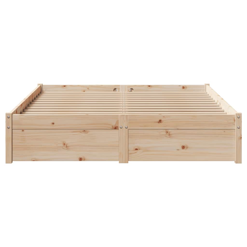 Sengeramme Uten Madrass 160X200 Cm Heltre Furu