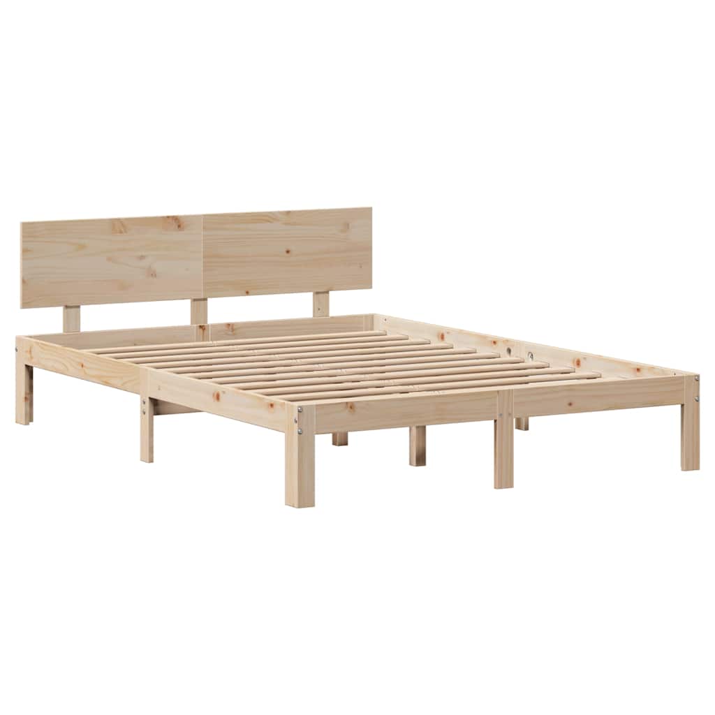 Sengeramme Med Skuffer 120X200 Cm Heltre Furu