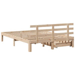 Sengeramme Med Skuffer 150X200 Cm Heltre Furu