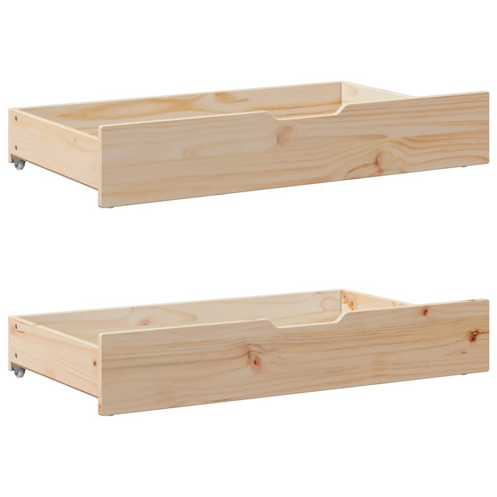 Dagseng Med Skuffer 90X200 Cm Heltre Furu