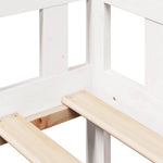 Dagseng Med Skuffer Hvit 80X200 Cm Heltre Furu