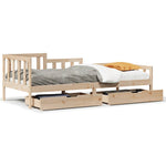 Dagseng Med Skuffer 90X190 Cm Heltre Furu