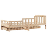 Dagseng Med Skuffer 90X190 Cm Heltre Furu
