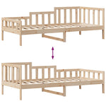 Dagseng Med Skuffer 80X200 Cm Heltre Furu