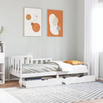 Dagseng Med Skuffer 90X190 Cm Heltre Furu