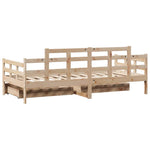 Dagseng Med Skuffer 90X190 Cm Heltre Furu