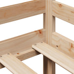 Dagseng Med Skuffer 80X200 Cm Heltre Furu