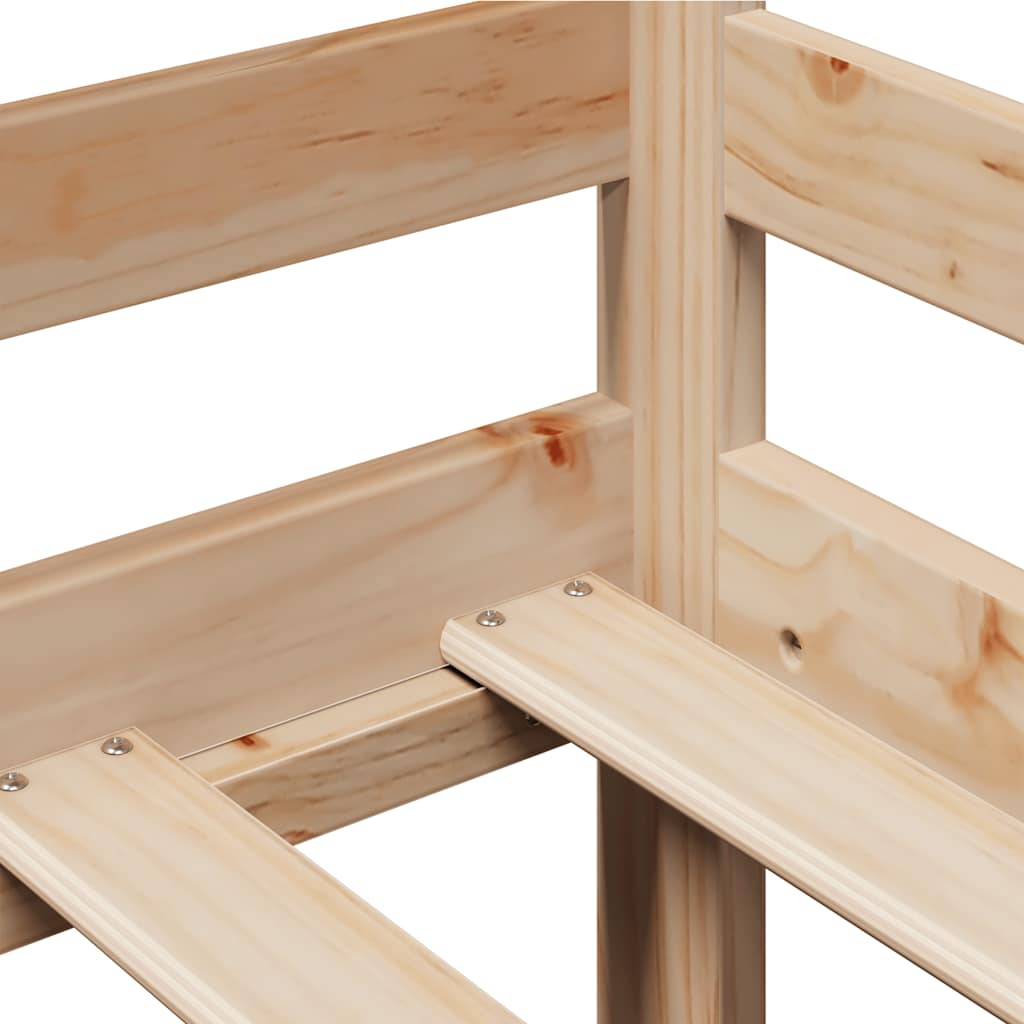 Dagseng Med Skuffer 80X200 Cm Heltre Furu