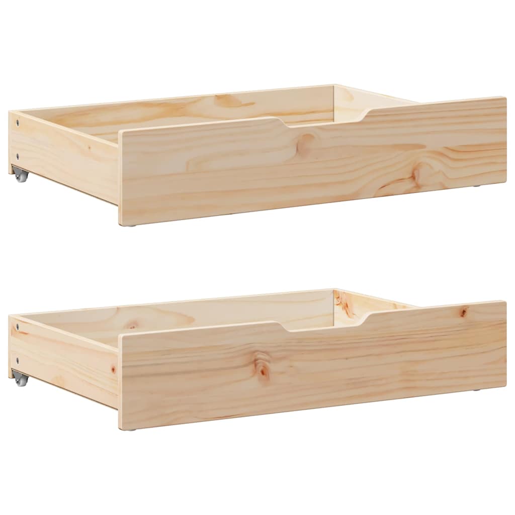 Uttrekkbar Dagseng Med Skuffer Uten Madrass 90X190 Cm