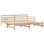 Uttrekkbar Dagseng Med Skuffer Uten Madrass 90X200 Cm