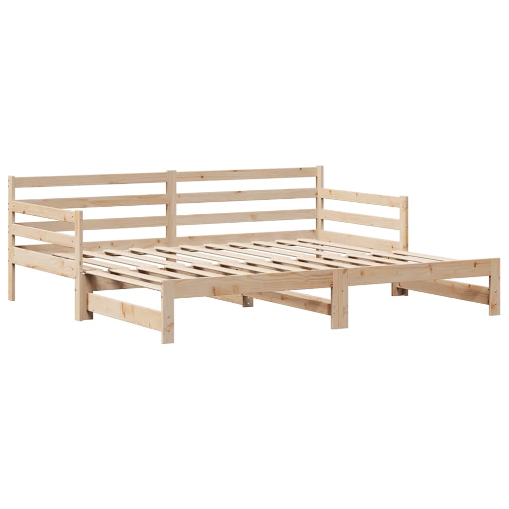 Uttrekkbar Dagseng Med Skuffer Uten Madrass 90X200 Cm