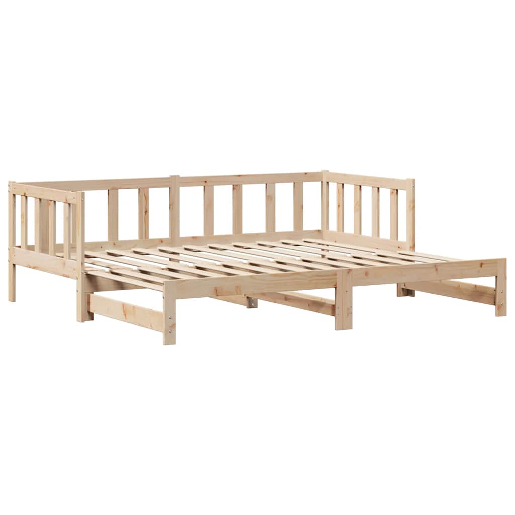 Uttrekkbar Dagseng Med Skuffer Uten Madrass 90X200 Cm