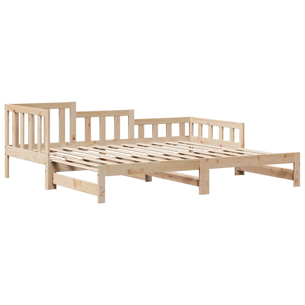 Uttrekkbar Dagseng Med Skuffer Uten Madrass 90X190 Cm