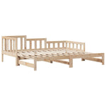 Uttrekkbar Dagseng Med Skuffer Uten Madrass 90X190 Cm