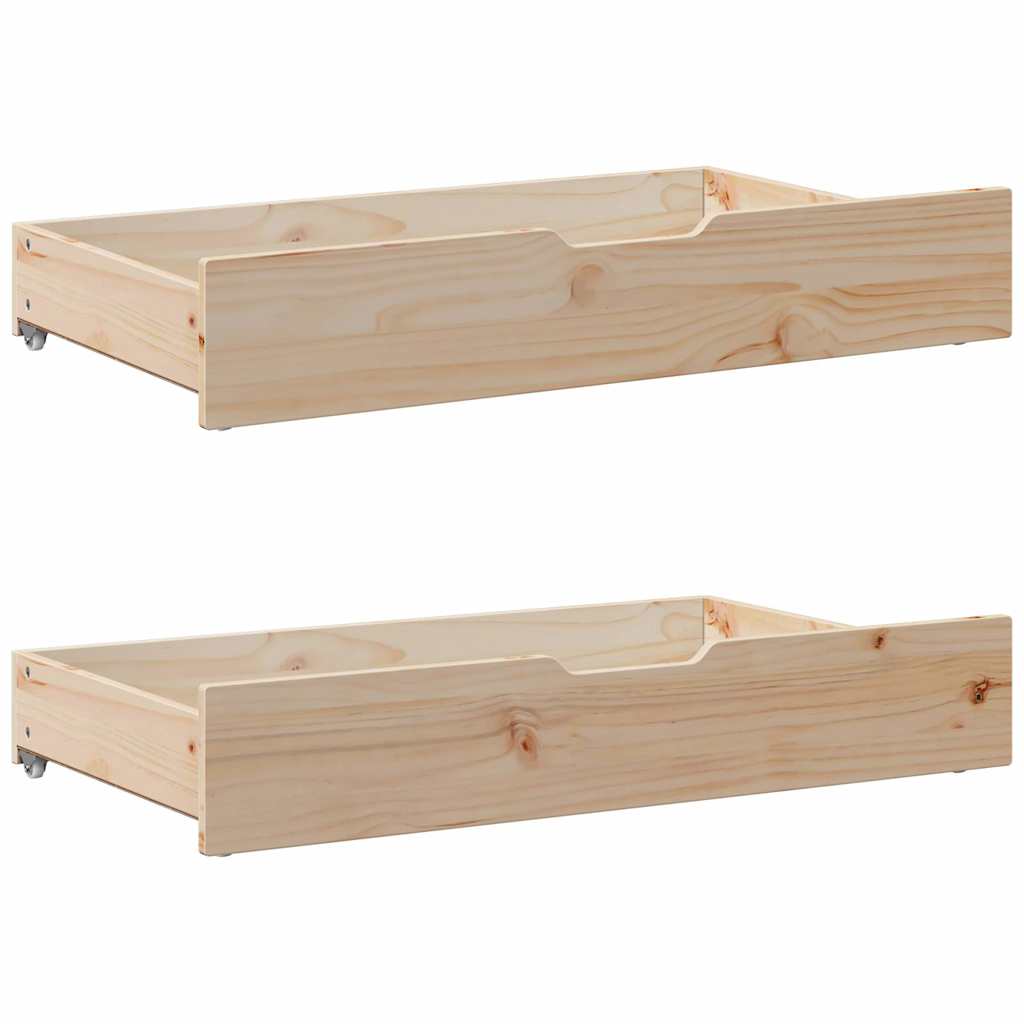 Uttrekkbar Dagseng Med Skuffer Uten Madrass 90X190 Cm
