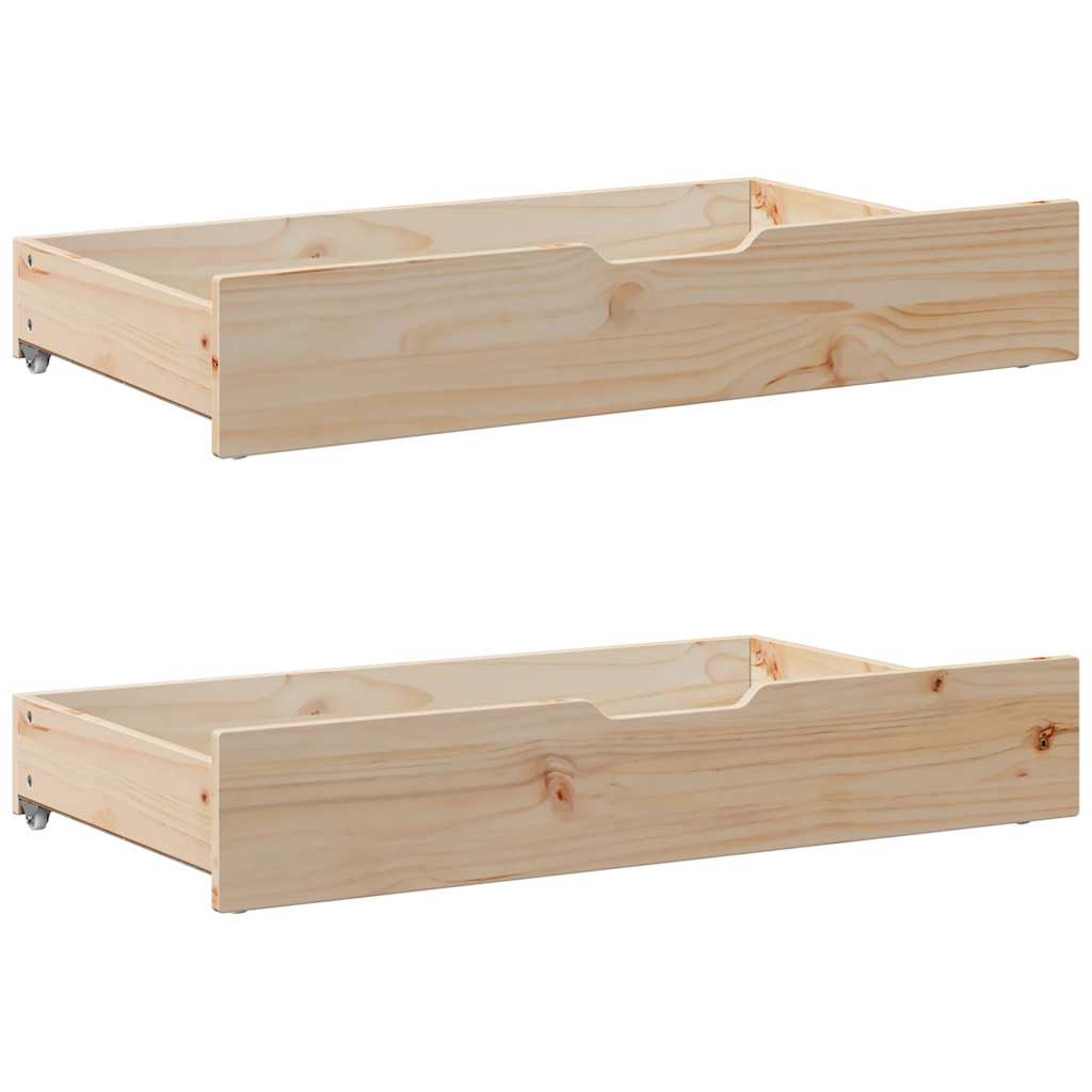 Uttrekkbar Dagseng Med Skuffer Uten Madrass 90X190 Cm
