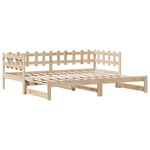 Uttrekkbar Dagseng Med Skuffer Uten Madrass 80X200 Cm