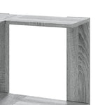 Bokhylle 5 Etasjer Grå Sonoma 50X50X179 Cm Konstruert Tre