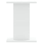 Høyttalerstativ 2 Stk Hvit 30X30X40 Cm Konstruert Tre